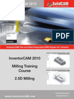 Inventor Cam 2010 Milling Training Course 2 5D Milling