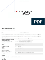 Cara Install AutoCad 2020 - Ramka Education