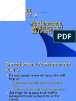 Part Three: Performance Modeling and Estimation Ch 7-9