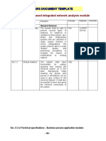 GIS-based integrated network analysis module