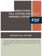 METODE HPP FULL COSTING DAN VARIABLE COSTING (39