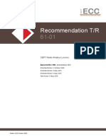 Recommendation T/R: CEPT Radio Amateur Licence