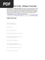 Download Fight Club Script by Matt Beard SN50687520 doc pdf