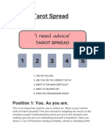 Advice Tarot Spread: Position 1: You. As You Are