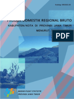 Produk Domestik Regional Bruto Kabupaten - Kota Di Provinsi Jawa Timur Menurut Pengeluaran 2015-2019