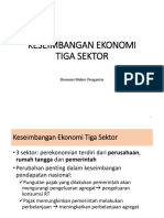 Keseimbanga Ekonomi 3 Sektor