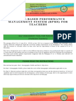 RPMS & PPST Sat Ti-Iii and Mti-Iii