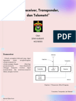 1 - Dewi Nairanti - Transceiver, Transponders, Dan Telemetri