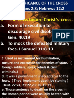 I. The Cross Before Christ's Cross