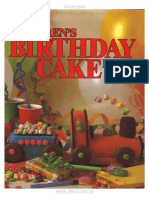 Childrens Birthday Cake Book