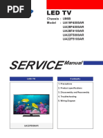 Led TV: Service