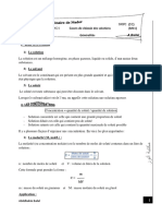 SMPC S2 CHP 1 Chimie Des Solutions 21