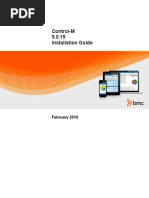 Control-M 9.0.19 Installation Guide: February 2019