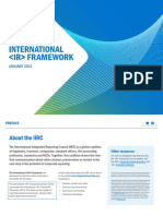 International Integrated Reporting Framework