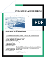 Our Services For System Design & Engineering