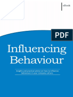 Influencing Behaviour