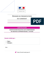 Dossier de Presentation Du Candidat Matu v01 02012019