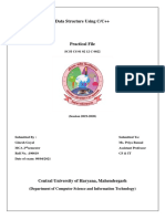 Ginesh Goyal Data Structures Practical File