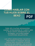 Como Hablar Con Tus Hijos Sobre El Sexo