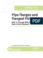 ASME B16.5-2009 Pipe Flanges and Flanged Fittings_070521