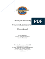 Liberty University School of Aeronautics Devotional