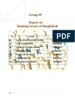 Group 05 Report On Banking Sector of Bangladesh