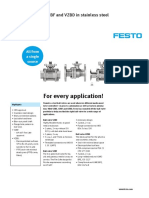 For Every Application!: Ball Valves VZBE, VZBF and VZBD in Stainless Steel