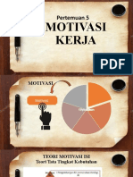 Motivasi Kerja