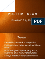 Politik Islam: Islamiyati S.Ag, M.Si