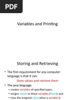 1.1-Variables and Printing