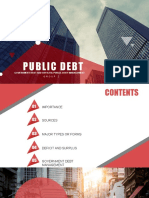 Government Debt and Deficits Public Debt Management