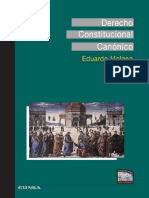 Molano, Eduardo, Derecho Constitucional Canónico, EUNSA 2013