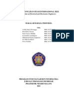 Tugas Kelompok - Makalah Sitasi IEEE