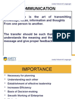 Barriers To Communicatin