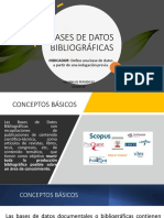 BASES DE DATOS BIBLIOGRÁFICAS