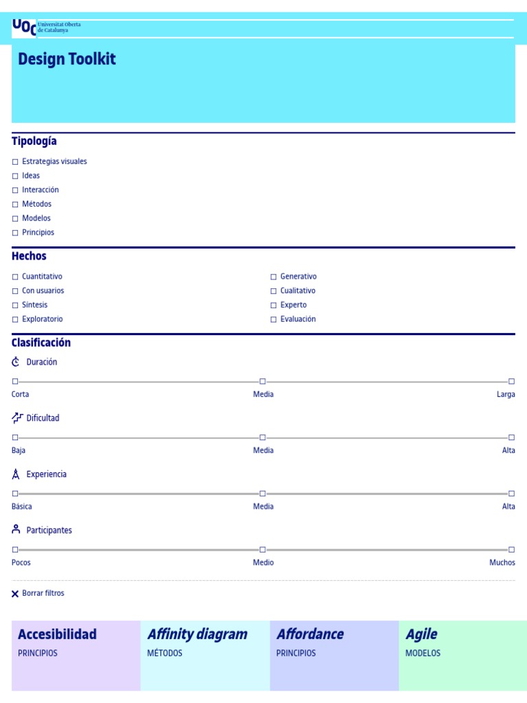 Toolkit de Diseño UOC | PDF | Science | Cognición