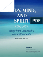 Body Mind Spirit Student Essays - 2018