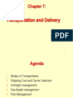 Chapter 7 - Transportation & Delivery