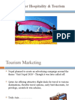 Marketing For Hospitality & Tourism