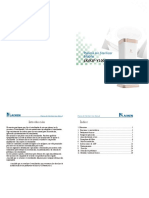 Manual Esterilizador de Aire Por Plasma