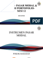 Mnc028-Pasar Modal-Teori Portofolio-Ppt-Sesi 5