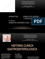Clase 01 Dig Historia Clinica Gastroenterologica 2020-2
