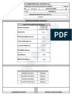 Ficha Técnica Bocados en Aceite 140 G