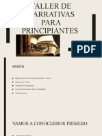 Taller de Narrativas para Principiantes