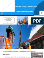 Occupational Health, Safety & Environment Modern International Practices