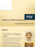GÉNEROS CINEMATOGRÁFICOS Características