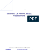 Cerner Le Profil de La Secrétaire - Bac-Ofppt