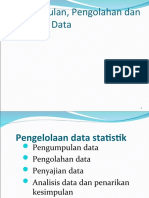 Pengelolaan Data Statistik