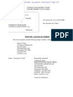 SCH V JPMC D.E. 81 Change of Address Robert Wick-Covington