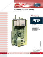 Caldera de Vaporizacion Instantanea